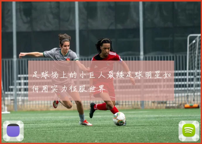足球场上的小巨人最矮足球明星如何用实力征服世界